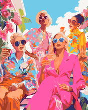 Charger l'image dans la galerie, Peinture par numéros Figured'Art Réunion de Divas
