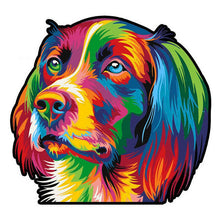 Charger l'image dans la galerie, Puzzle 2D en Bois - Chien Pop Art