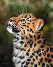 Charger l'image dans la galerie, Peinture par numéros Leopard curieux | Figured'Art intermédiaire nouveautés animaux léopards