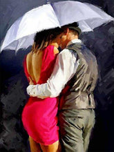 Charger l'image dans la galerie, peinture par numéros | Amoureux en train de sembrasser | intermédiaire romantique | FiguredArt