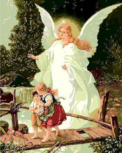 Charger l'image dans la galerie, peinture par numéros | Ange et Enfants | nouveautés religion complexe | FiguredArt