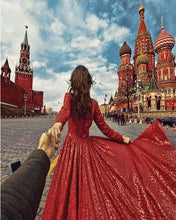 Charger l'image dans la galerie, peinture par numéros | Balade Romantique à Moscou | complexe romantique ville | FiguredArt