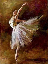 Charger l'image dans la galerie, peinture par numéros | Ballerine en pointes | complexe danse | FiguredArt