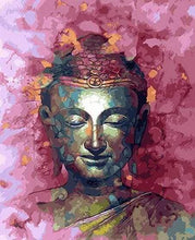 Charger l'image dans la galerie, peinture par numéros | Bouddha précieux | intermédiaire portrait religion | FiguredArt