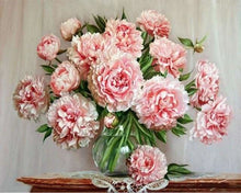 Charger l'image dans la galerie, peinture par numéros | Bouquet de Fleurs Roses | complexe fleurs | FiguredArt