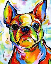 Charger l'image dans la galerie, peinture par numéros | Chien Pop Art 2 | animaux chiens intermédiaire Pop Art | FiguredArt