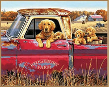 Charger l'image dans la galerie, peinture par numéros | Chiens à la ferme | animaux, chiens, Facile | FiguredArt