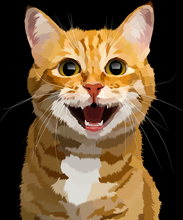 Charger l'image dans la galerie, peinture par numéros | Coucou le Chat | animaux, chats, Facile | FiguredArt