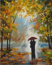 Charger l'image dans la galerie, peinture par numéros | Couple en Forêt | complexe paysages romantique | FiguredArt