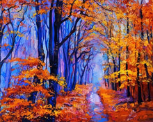 Charger l'image dans la galerie, peinture par numéros | Dans la forêt en Automne | Complexe, paysages | FiguredArt