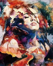 Charger l'image dans la galerie, peinture par numéros | Femme aquarelle | intermédiaire romantique | FiguredArt