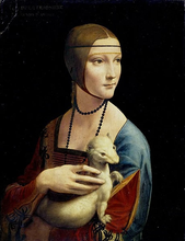 Charger l'image dans la galerie, peinture par numéros | Femme et son Animal | Complexe, portrait, reproduction | FiguredArt