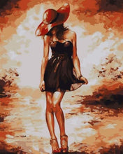 Charger l'image dans la galerie, peinture par numéros | Jeune Femme | intermédiaire romantique | FiguredArt