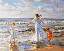 Charger l'image dans la galerie, peinture par numéros | Jeux au bord de lEau | complexe paysages romantique | FiguredArt