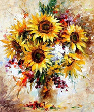 Charger l'image dans la galerie, peinture par numéros | Jolis Tournesols | fleurs intermédiaire | FiguredArt