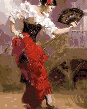 Charger l'image dans la galerie, peinture par numéros | La belle Espagnole | nouveautés danse facile | FiguredArt