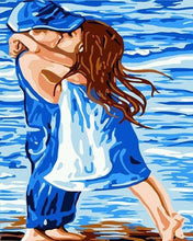 Charger l'image dans la galerie, peinture par numéros | Le Baiser | facile romantique | FiguredArt