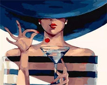 Charger l'image dans la galerie, peinture par numéros | lheure de lApéritif | facile portrait | FiguredArt