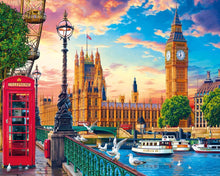 Charger l'image dans la galerie, Peinture par numéros Londres au printemps | Figured'Art intermédiaire ville nouveautés