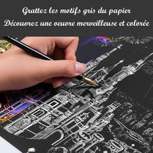 Charger l'image dans la galerie, peinture à gratter | Peinture à gratter - Pékin | Format A3 (29.7x42cm) - FiguredArt