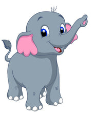 Charger l'image dans la galerie, Peinture par numéros Enfants | Petit Éléphant | Figured'Art