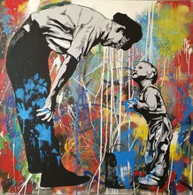 Charger l'image dans la galerie, peinture par numéros | Père et Fils | complexe portrait | FiguredArt