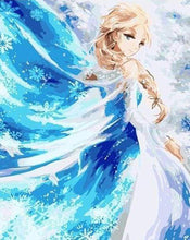 Charger l'image dans la galerie, peinture par numéros | Princesse en bleu | enfants intermédiaire | FiguredArt