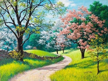 Charger l'image dans la galerie, peinture par numéros | Promenade au Printemps | complexe paysages | FiguredArt