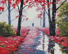 Charger l'image dans la galerie, peinture par numéros | Promenade dans la Forêt | facile paysages | FiguredArt