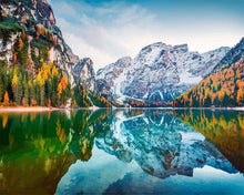Charger l'image dans la galerie, peinture par numéros | Reflet du grand Lac | Complexe, paysages | FiguredArt