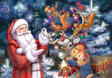Charger l'image dans la galerie, peinture par numéros | Rencontre avec le Père Noël | complexe Noël | FiguredArt