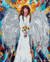 Charger l'image dans la galerie, peinture par numéros | Représentation d’Ange | Intermédiaire, religion | FiguredArt