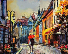 Charger l'image dans la galerie, peinture par numéros | Romantisme en Ville | Complexe, romantique, ville | FiguredArt