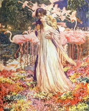 Charger l'image dans la galerie, peinture par numéros | Romantisme et Flamants Roses | animaux, Complexe, flamants roses, oiseaux, romantique | FiguredArt