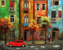 Charger l'image dans la galerie, peinture par numéros | Rue sous la Pluie | complexe ville | FiguredArt