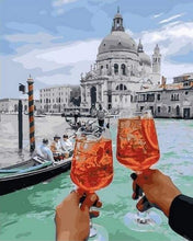 Charger l'image dans la galerie, peinture par numéros | Santé à Venise | intermédiaire romantique ville | FiguredArt
