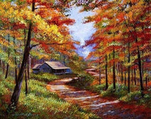 Charger l'image dans la galerie, peinture par numéros | Sentier dAutomne | complexe paysages | FiguredArt