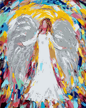 Charger l'image dans la galerie, peinture par numéros | Un Ange | Intermédiaire, religion | FiguredArt