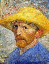 Charger l'image dans la galerie, peinture par numéros | Van Gogh auto portrait avec Chapeau de Paille | complexe reproduction van gogh | FiguredArt