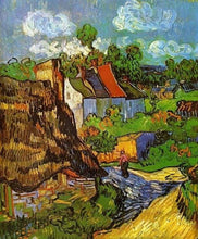 Charger l'image dans la galerie, peinture par numéros | Van Gogh - Maison Oise | complexe paysages reproduction van gogh | FiguredArt